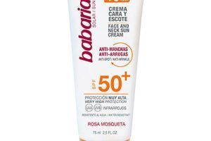 Protectores solares faciales