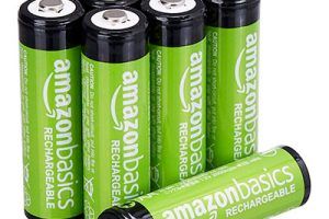 Pilas recargables Amazon Basics