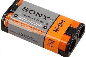 Pilas recargables Sony