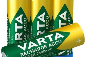 Pilas recargables Varta