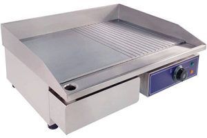 Planchas de cocina industriales