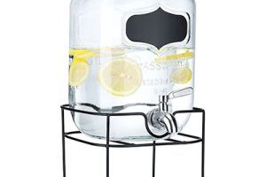 Dispensadores de agua de cristal